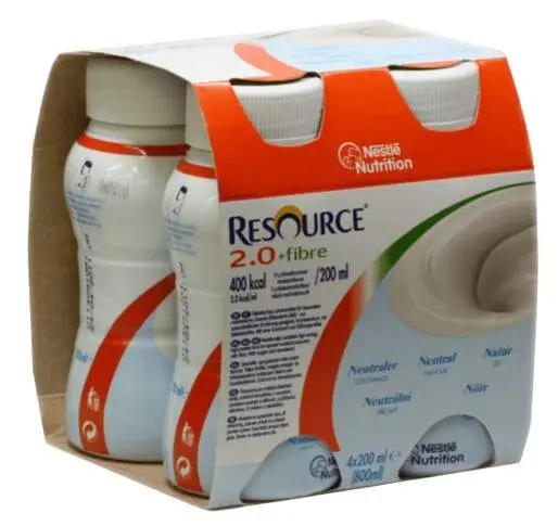 RESOURCE 2.0 FIBRE NEUTRÁLNÍ PŘÍCHUŤ POR POR SOL 4X200ML