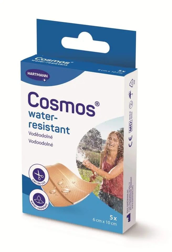 Cosmos water-resistant voděodolná náplast 6x10cm 5ks