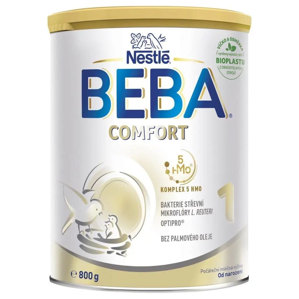 BEBA Počáteční kojenecké mléko COMFORT 1, 0m 800 g