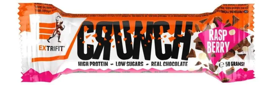 Extrifit Protein Bar Crunch 50 g raspberry
