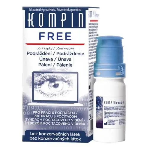 Kompin Free oční kapky 10ml