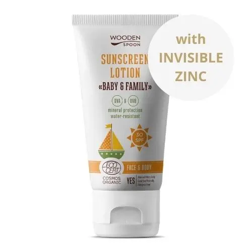 Opalovací tělové mléko v tubě Baby & Family SPF 30, 150 ml
