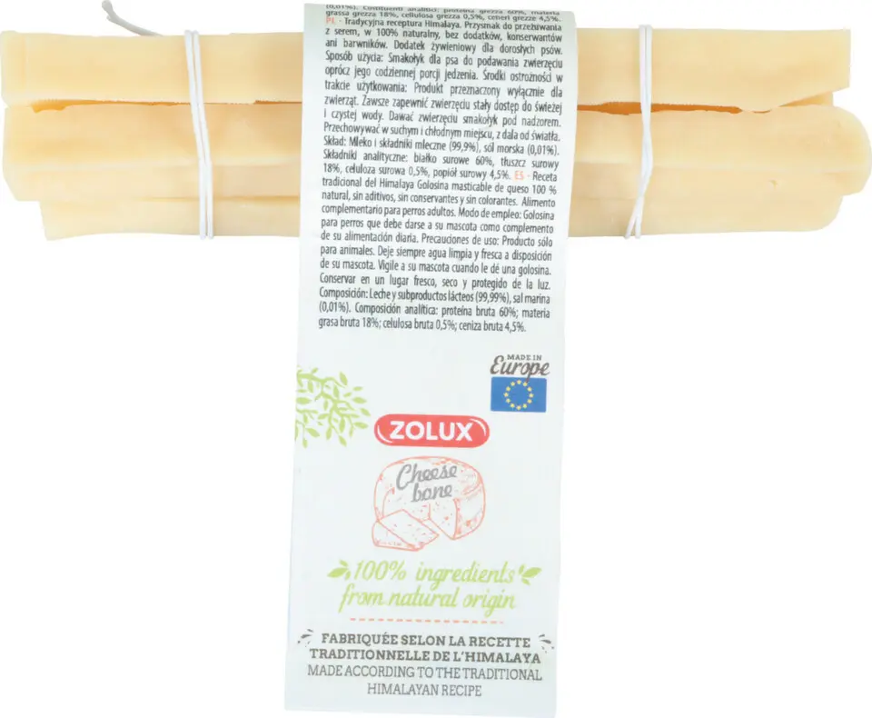 Pochoutka Cheese bone XS 4ks Zolux