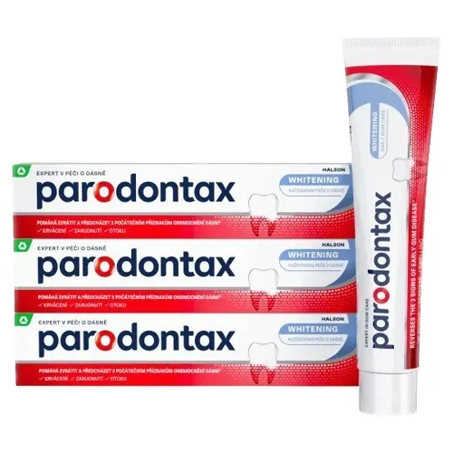 PARODONTAX Whitening Zubní pasta 3 x 75 ml