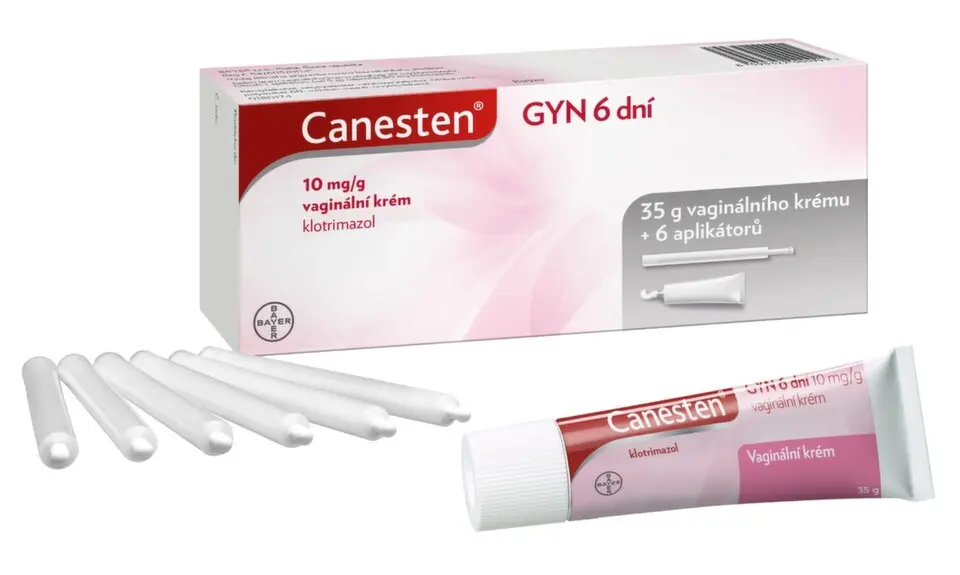 CANESTEN GYN 6 DNÍ VAG 0,01G/G VAG CRM 35G+APL