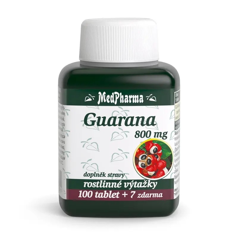 MedPharma Guarana 800 mg 107 tablet