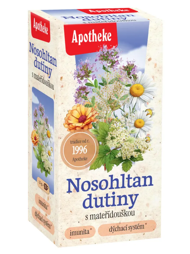 Apotheke čaj Nosohltan a dutiny 20x1,5g