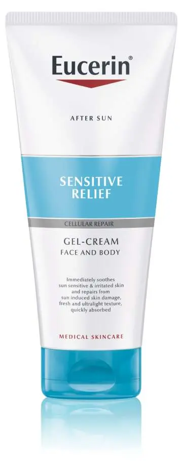 EUCERIN SUN regenerační gelový krém po opalování 200ml
