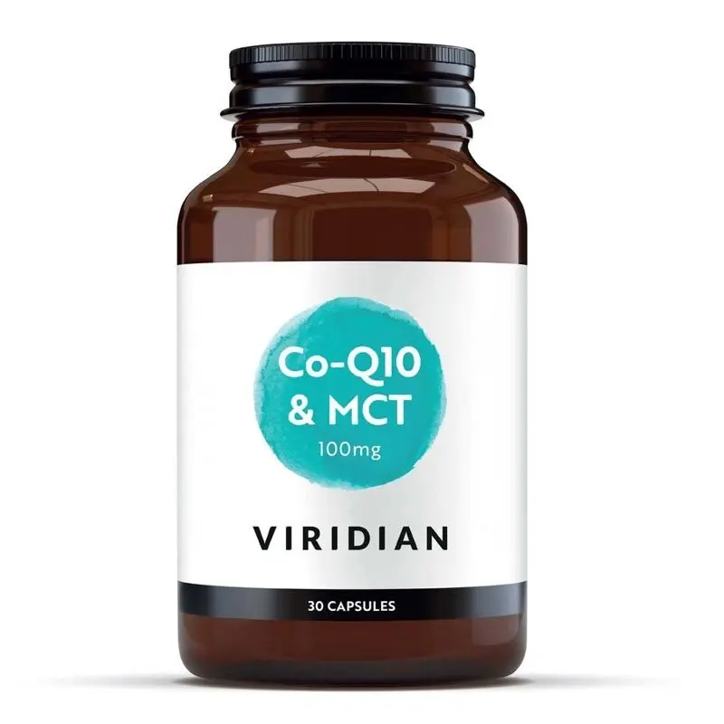 Viridian Co Q10 With MCT 100mg 30 kapslí