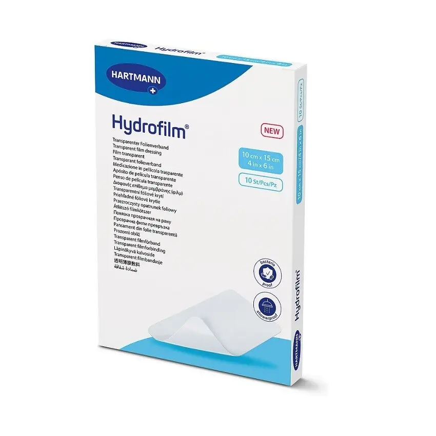 Hydrofilm náplast fixační 10 x 15 cm 10 ks