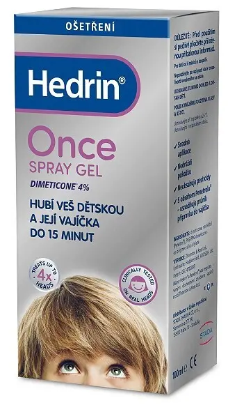 Hedrin Once Spray gel 100ml