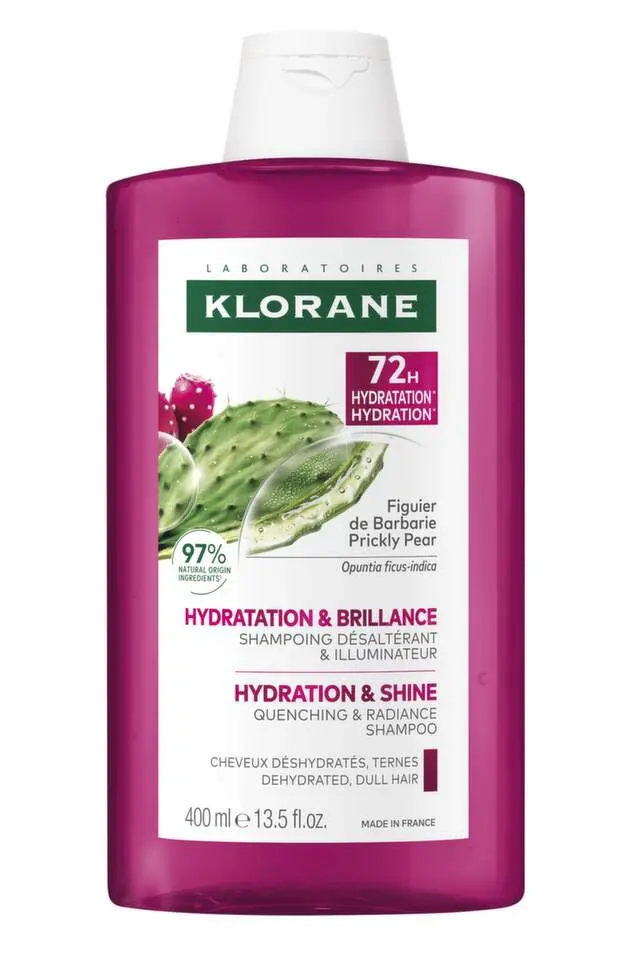 KLORANE Hydratační šampon s opuncií 400 ml