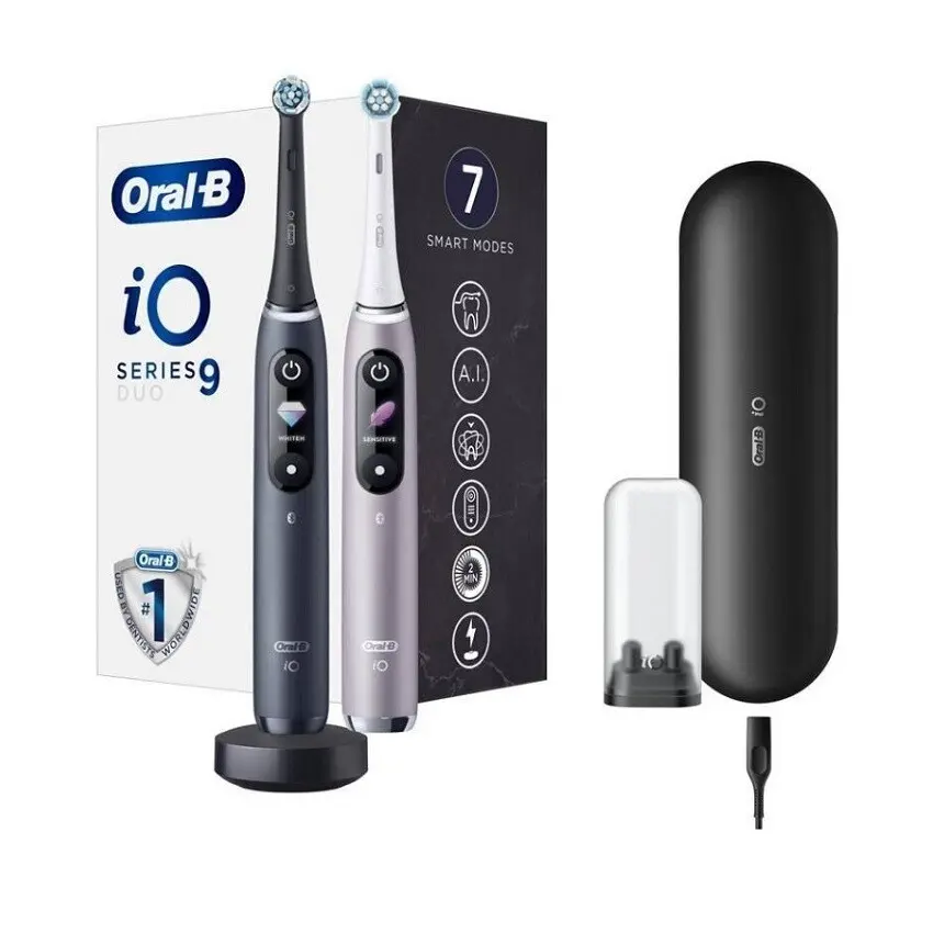 Oral-B iO Series 9 Duo Black&Rose elektrický kartáček