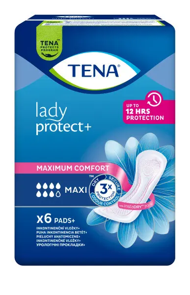 TENA Lady Protect+ Maxi ink.vložky 6ks 760929