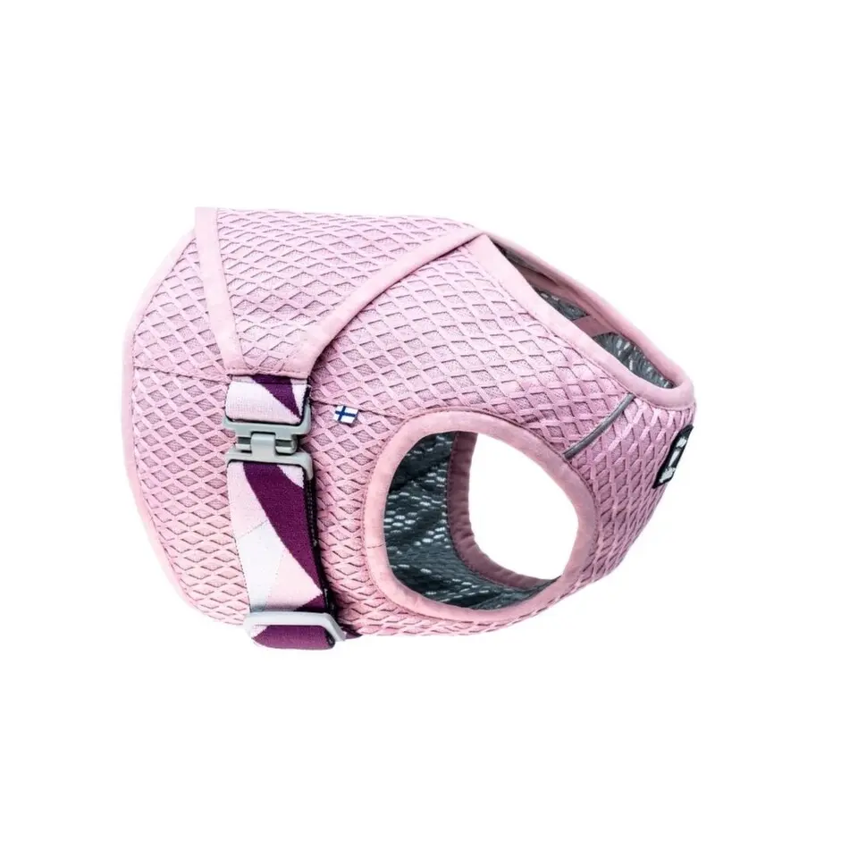 Vesta chladící Hurtta Cooling Wrap 65-75 růžová