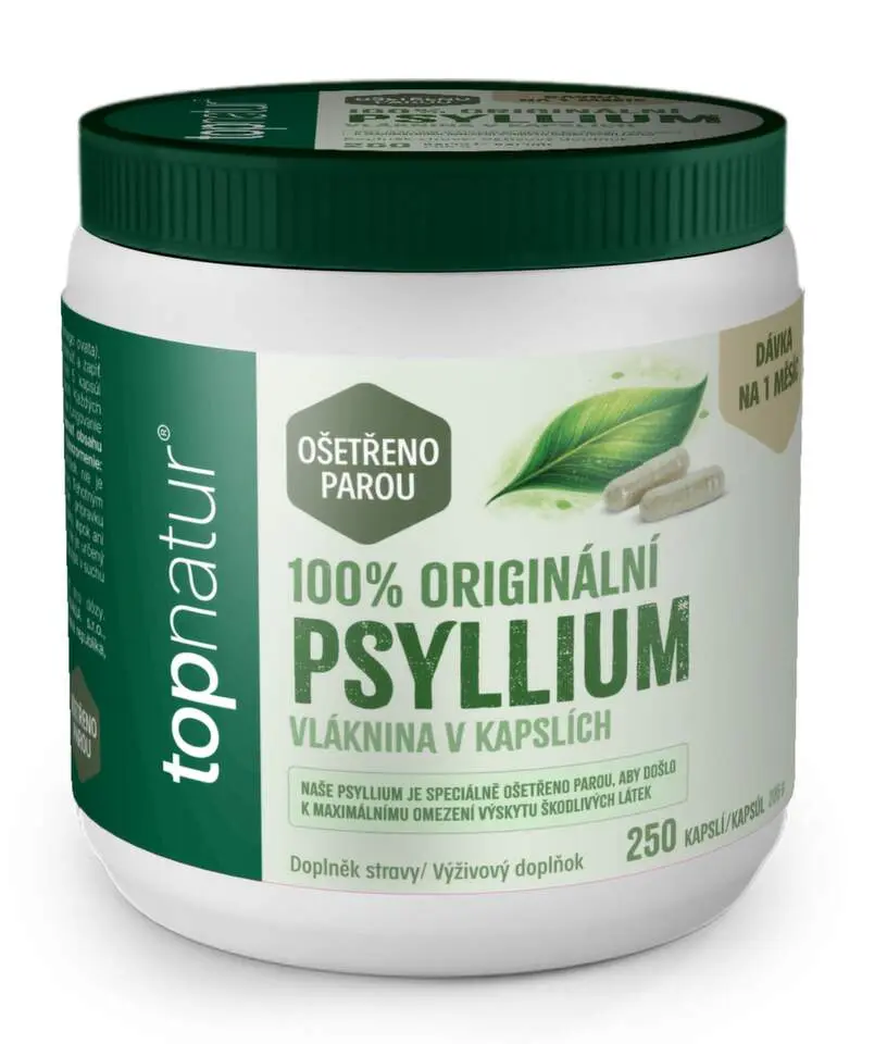 Topnatur Psyllium, doplněk stravy 250 ks