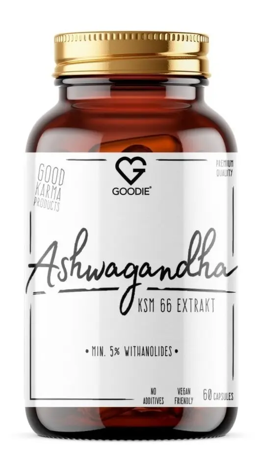 Ashwagandha extrakt KSM 66 min.5% whitanolid 60 kapslí