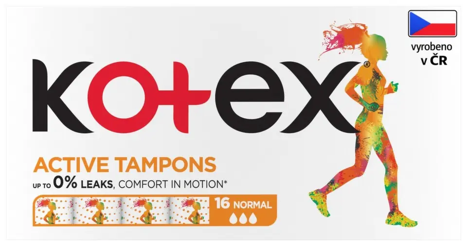Kotex Active Normal tampony 16 ks