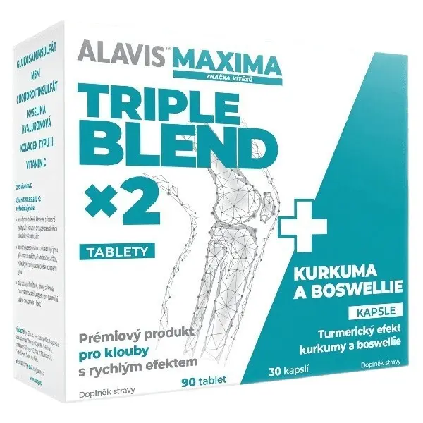 Alavis Maxima TRIPLE BLEND x2 tbl.90+cps.30
