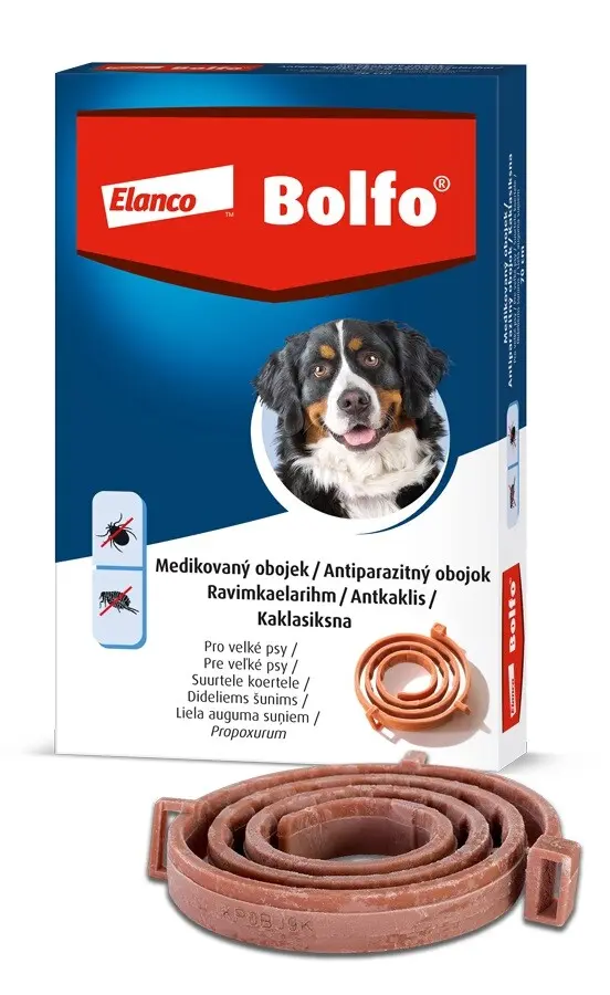 Bolfo 4.442g obojek pro velké psy 70cm
