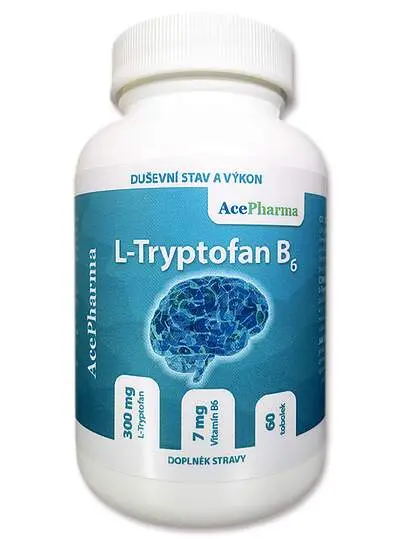 AcePharma L-tryptofan B6 tobolek 60 x 307 mg