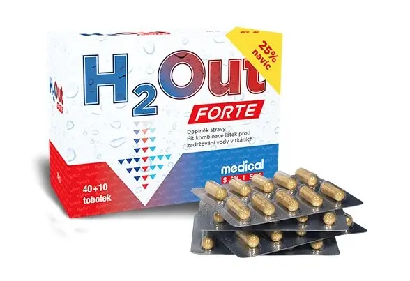 MEDICAL SWISS H2Out forte 40 + 10 tobolek