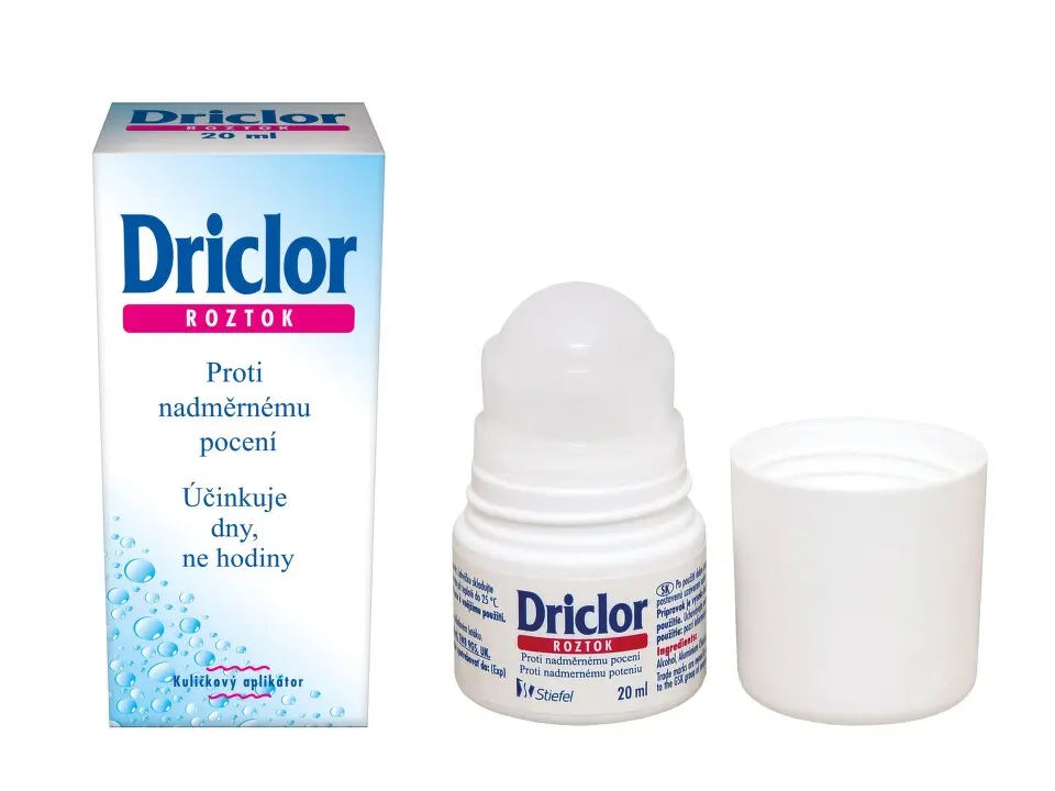 Driclor Antiperspirant roll-on při nadměrném pocení 20 ml