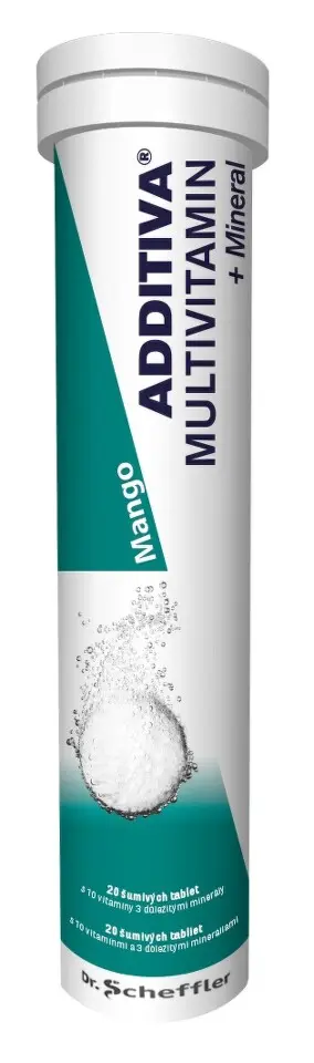 Additiva Multivitamin+Mineral MANGO šum. tablety 20 ks