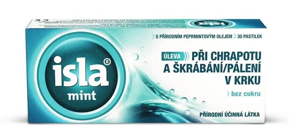 Isla Mint 30 pastilek