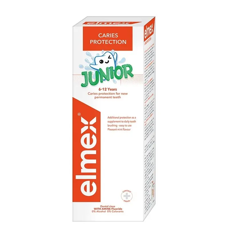 Elmex Junior ústní voda, 400ml
