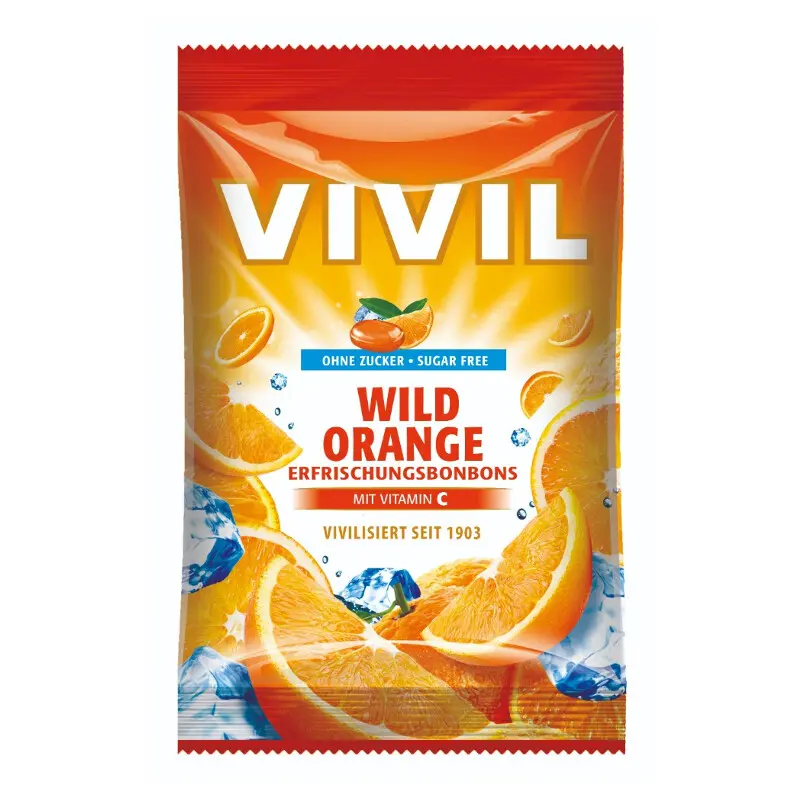 Vivil Hořký pomeranč+vit.C bez cukru 80 g