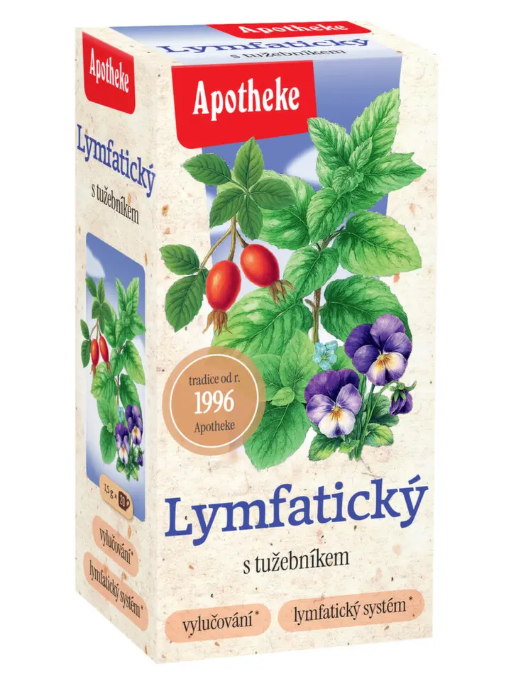 APOTHEKE Lymfatický čaj 20 sáčků