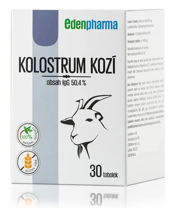 Edenpharma Kolostrum kozí cps.30