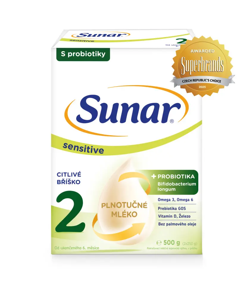 Sunar Sensitive 2 od 6m+ 500g