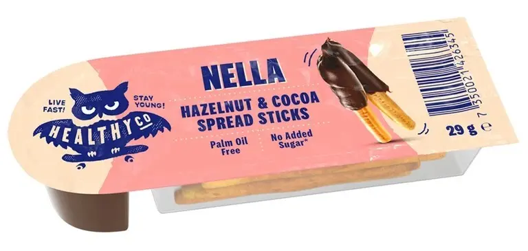 HealthyCo Nella 29g hazelnut cocoa spread sticks