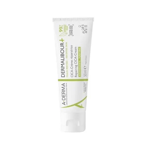 A-DERMA Dermalibour+ Reparační CICA-Krém pro podrážděnou pokožku 50 ml