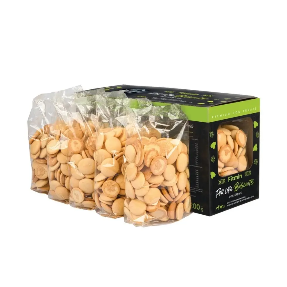 Piškoty Fitmin For Life pro psy Multipack 6x200g + Množstevní sleva