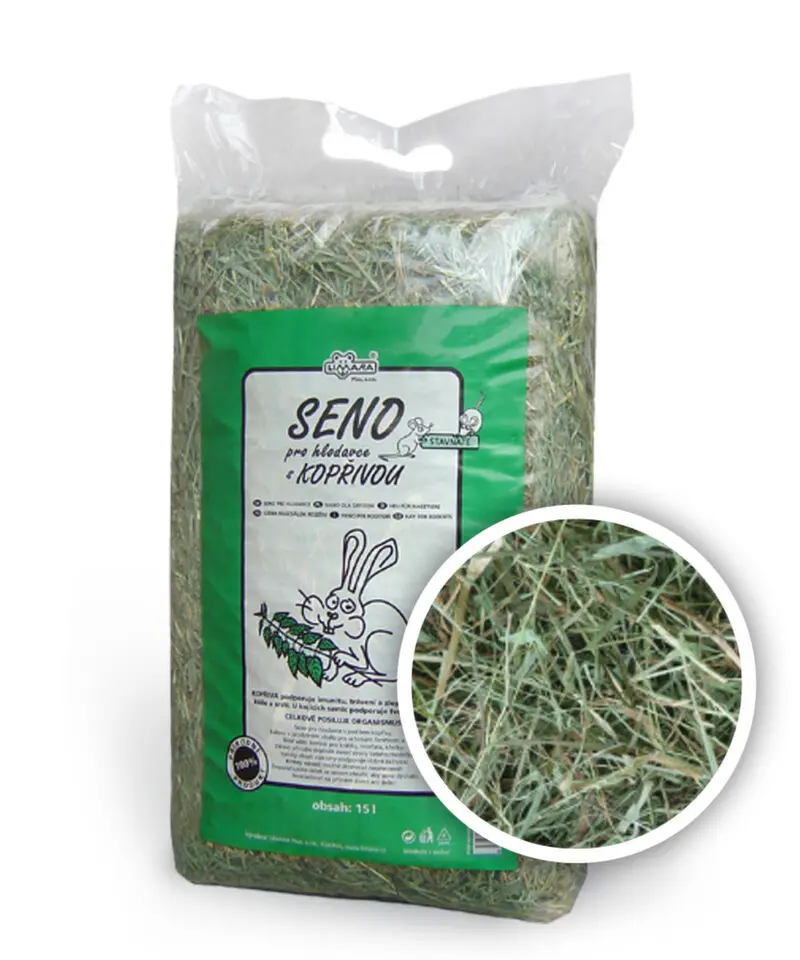 Seno s kopřivou LIMARA 15l/500g