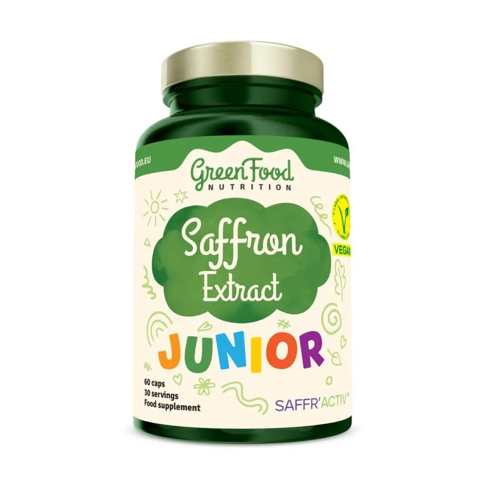 GreenFood Junior Saffron Extract cp.60