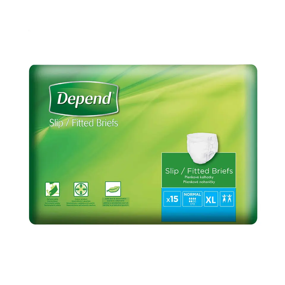 Depend Slip Normal inkontinenční kalhotky vel.XL 15ks