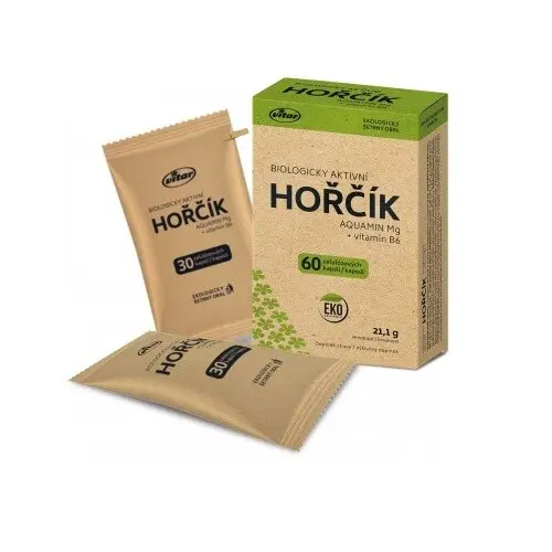 Vitar EKO Hořčík Aquamin 60 kapslí