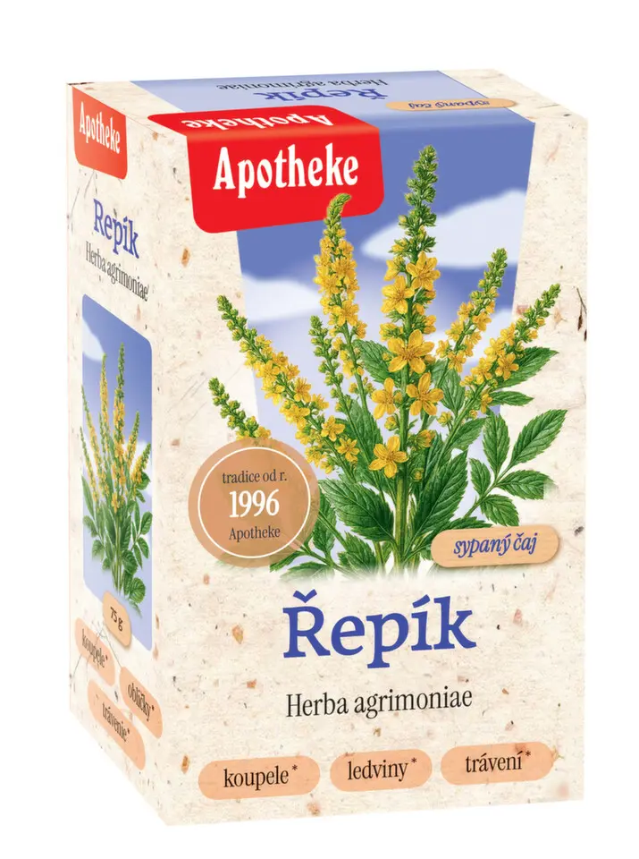 Apotheke Řepík lékařský - nať sypaný čaj 75g