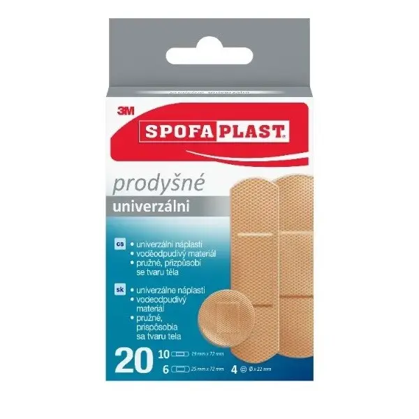 3M Spofaplast 176N Univerzální náplasti mix 20ks
