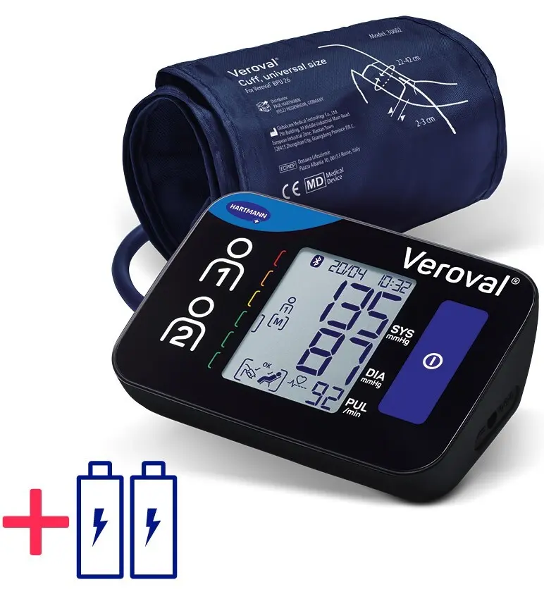 Tonometr digi. Veroval Compact + connect pažní