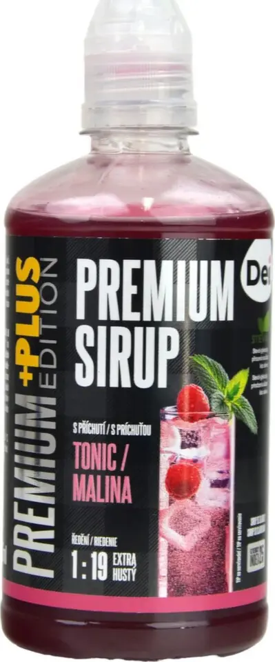 DeiSirup Premium Plus Sirup tonic malina 485 ml