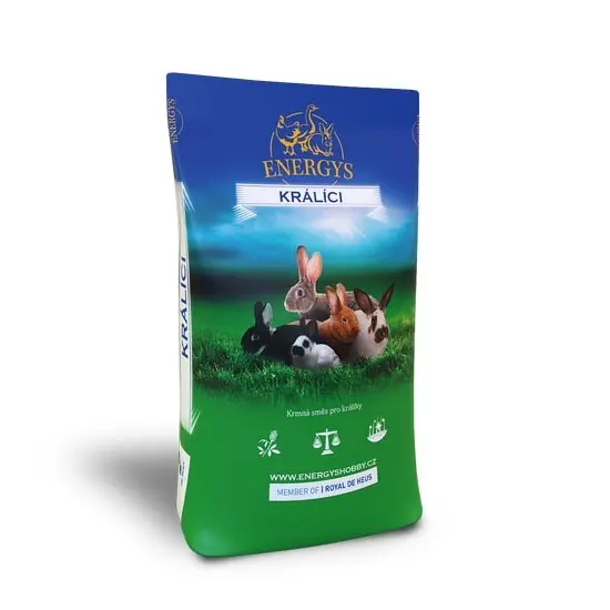 Krmivo pro králíky ENERGYS Klasik 10kg