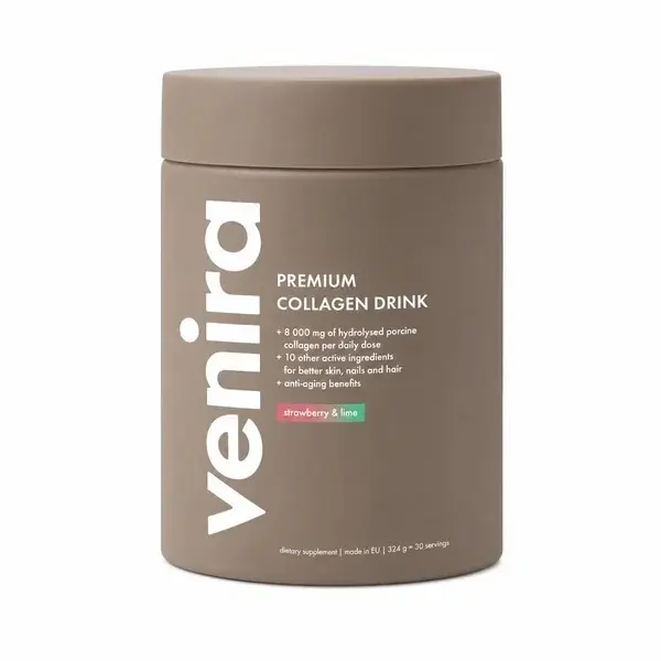 VENIRA PREMIUM kolagenový drink jahoda-limetka 324 g
