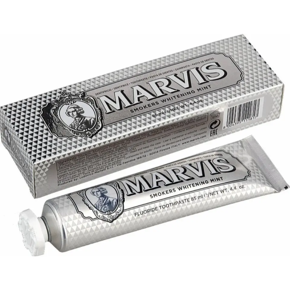 Marvis Smokers Whitening Mint bělicí 85 ml
