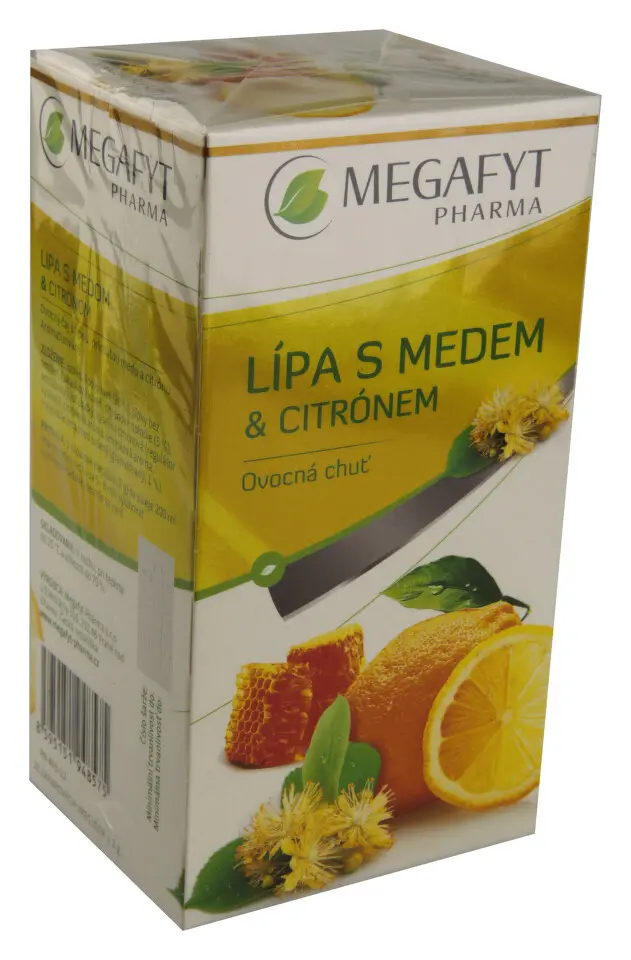 Megafyt Ovocný Lípa s medem a citrónem 20x2g