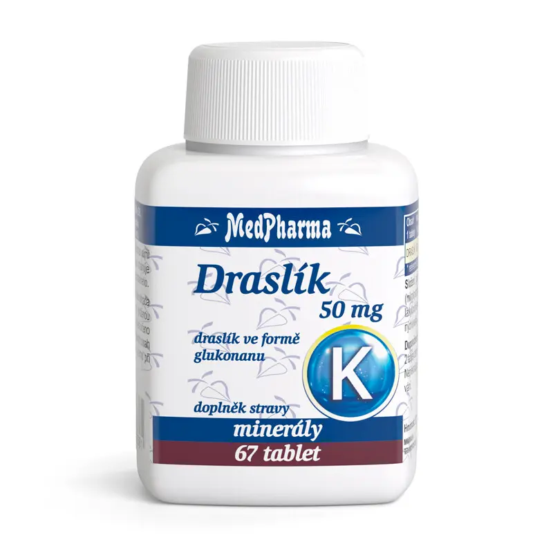 MedPharma Draslík 50mg tbl.67